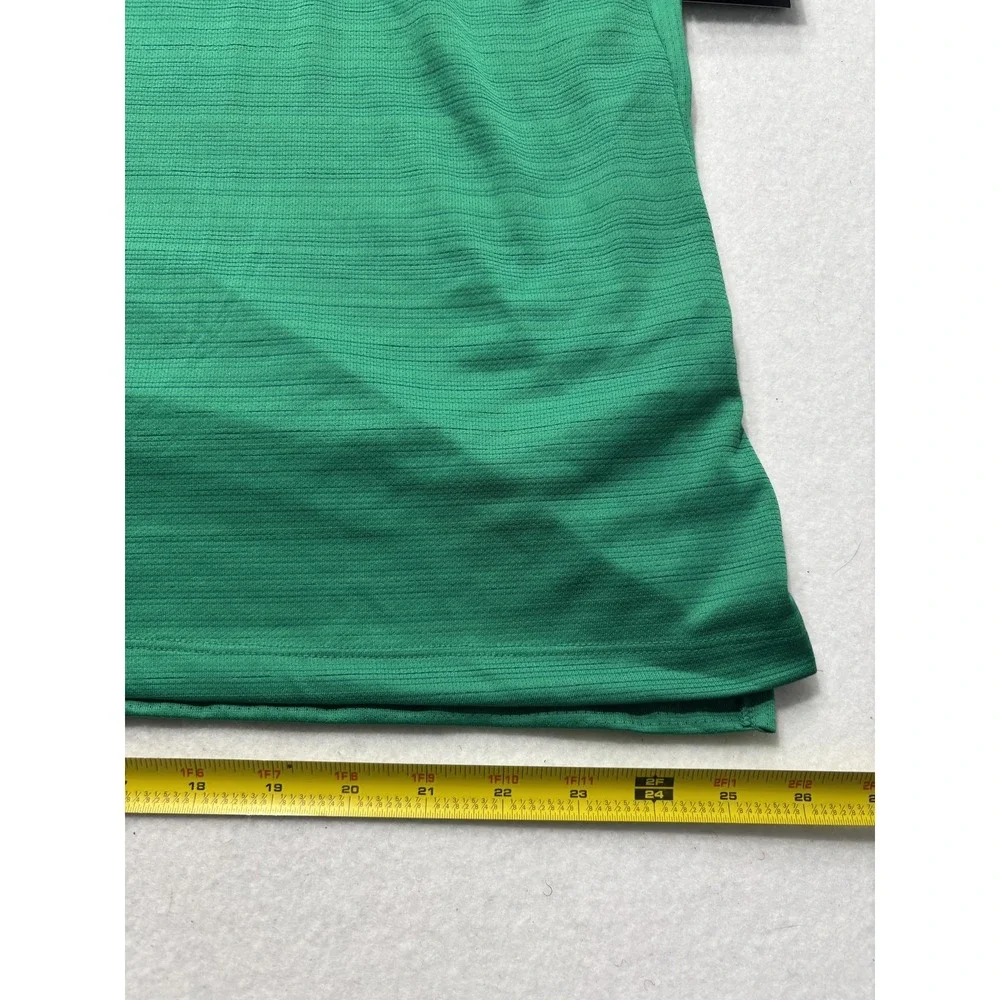 Nike Dri-FIT Shirt Mens 2XL Green Running Reflective Graphic Tee Lightweight